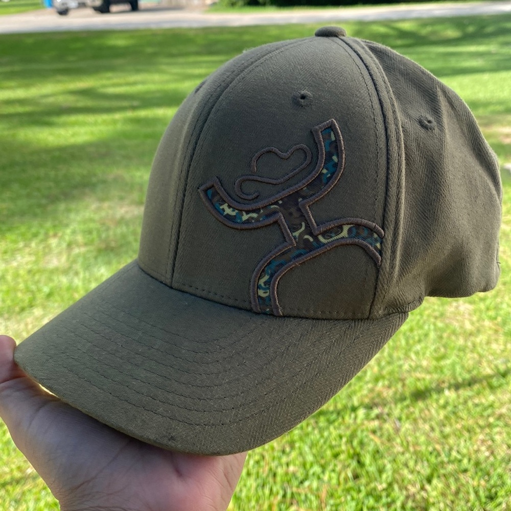 Green hooey fitted hat